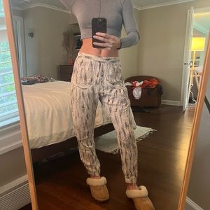 Flynn Skye Peacock Drop Crotch Pants